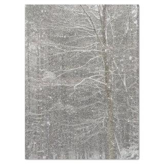 Snow Falling Tissue Paper