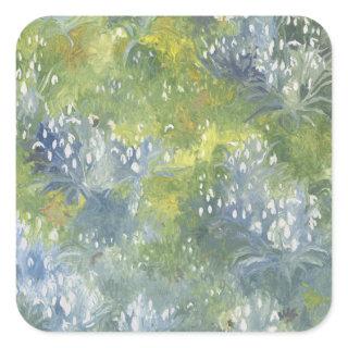 Snowdrops 2014 square sticker