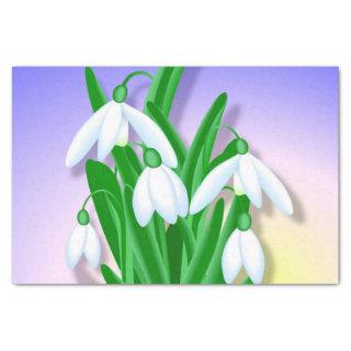 Snowdrops Tissue Paper