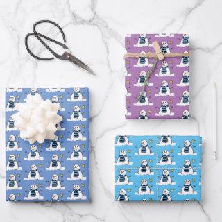 Snowman Pattern Design  Sheets