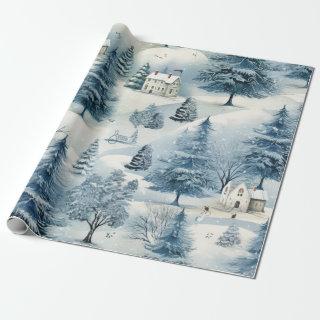 Snowy Christmas Village