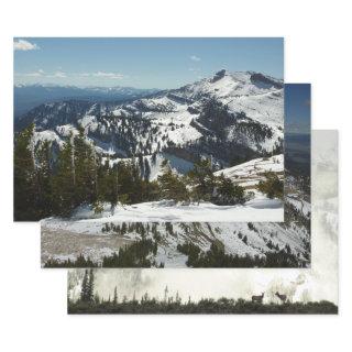 Snowy Peaks of Grand Teton Mountains II Photo  Sheets