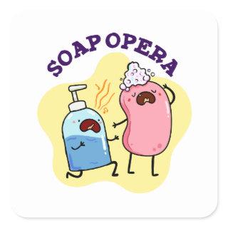 Soap Opera Cute Drama Pun Sticker