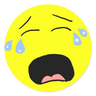 Sobbing Face Sticker
