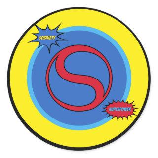 SOBRIETY SUPERPOWER Sticker