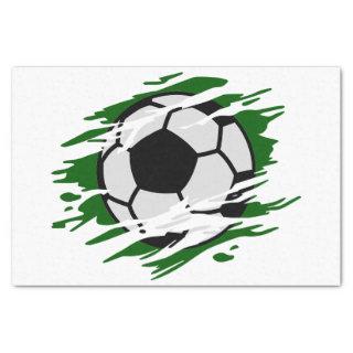 Soccer Ball Shredded Tissue Paper