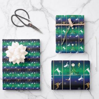 Soccer Player Christmas Snowflake Pattern  Sheets