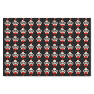 Sock Monkey Face Tissue Paper