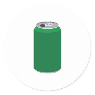 Soda Can Classic Round Sticker