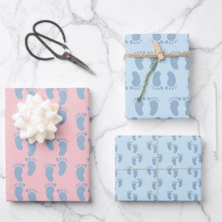 Soft baby pinks and blues  sheets