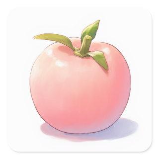Soft Creative Art Square Sticker
