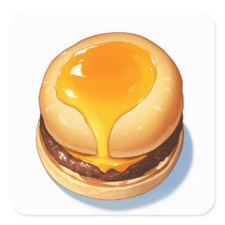 Soft Fantasy Art Square Sticker