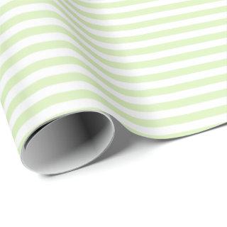 Soft Green | White Stripe