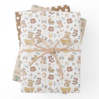 Soft Muted Boho Baby Nursery Clothes Toys  Sheets