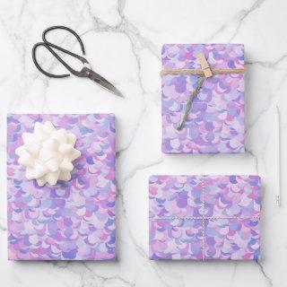 Soft Muted Groovy Pink and Purple  Sheets