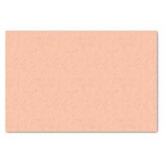 Soft Peach Solid Color Tissue Paper