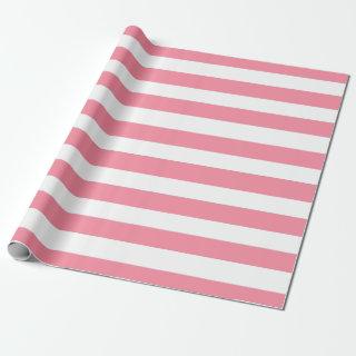Soft Pink and White Stripes