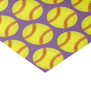 Softball Pattern Tissue Paper