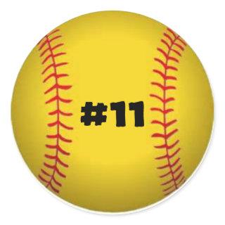 Softball Sticker