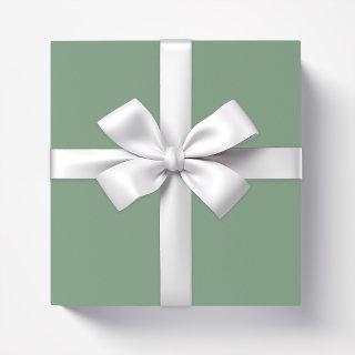 Solid color basil smoke green