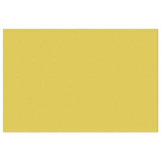 Solid color dusty yellow tissue paper