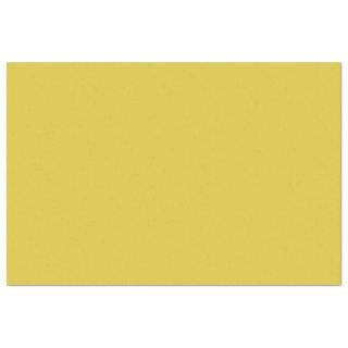 Solid color dusty yellow tissue paper