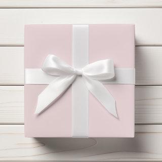 Solid color plain blushing pink