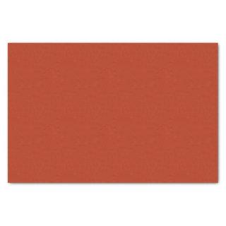Solid color plain burnt orange red tissue paper
