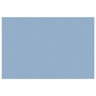 Solid color plain dusty blue pastel tissue paper