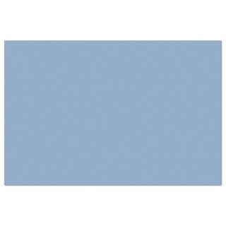 Solid color plain dusty blue pastel tissue paper