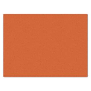 Solid color plain rusty burnt orange tissue paper
