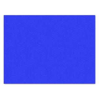 Solid color plain sapphire bright blue tissue paper