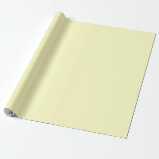 Solid creamy pale yellow