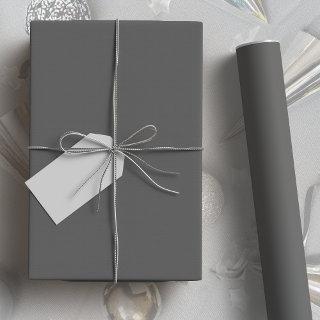 Solid Dark Grey Block Color
