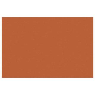 Solid rust brown tissue paper