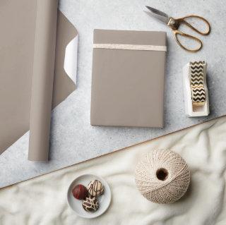 Solid taupe dusty brown