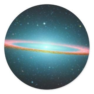 Sombrero spiral galaxy NGC 4594 Classic Round Sticker