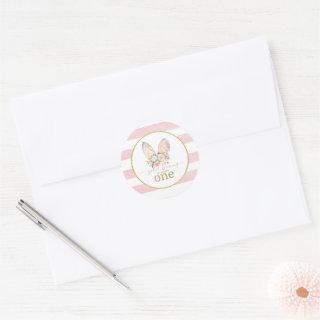 Some Bunny is turning ONE (Bunny Ears) Sticker