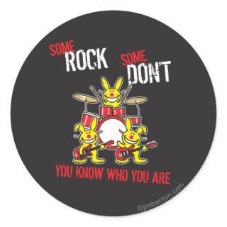 Some Rock Classic Round Sticker