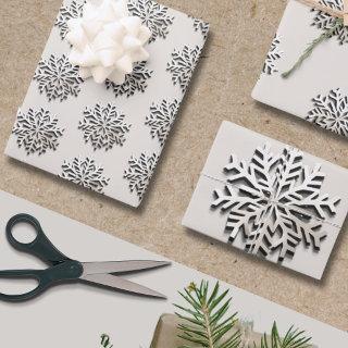Sophisticated Snowflake Pattern  Sheets