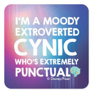 Soul | 22 - I'm A Moody Extroverted Cynic Square Sticker