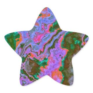 Sour Marble   Star Sticker