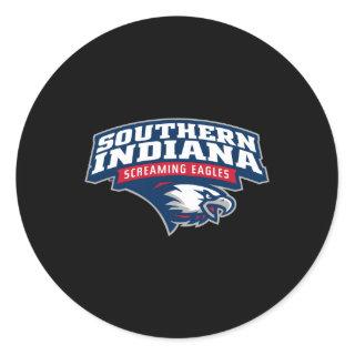 Southern Indiana Screaming Eagles Icon Classic Round Sticker