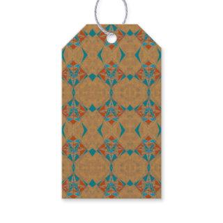 Southwestern Desert Indian Star Man Design Art Gift Tags