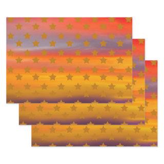 Southwestern Desert Stars And Stripes Abstract Art  Sheets