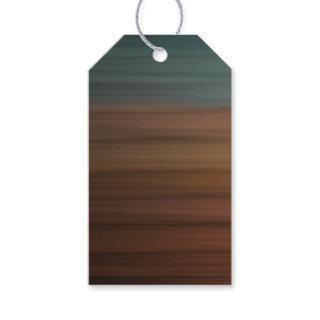 Southwestern Painted Desert Faux Wood  Gift Tags
