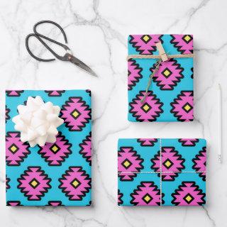 Southwestern Pop-Art Pattern  Sheets