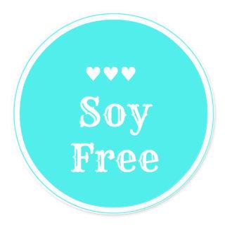 Soy Free sticker