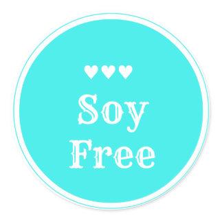 Soy Free sticker