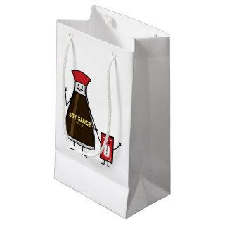 Soy Sauce Bottle Packet kid child condiment Asian Small Gift Bag